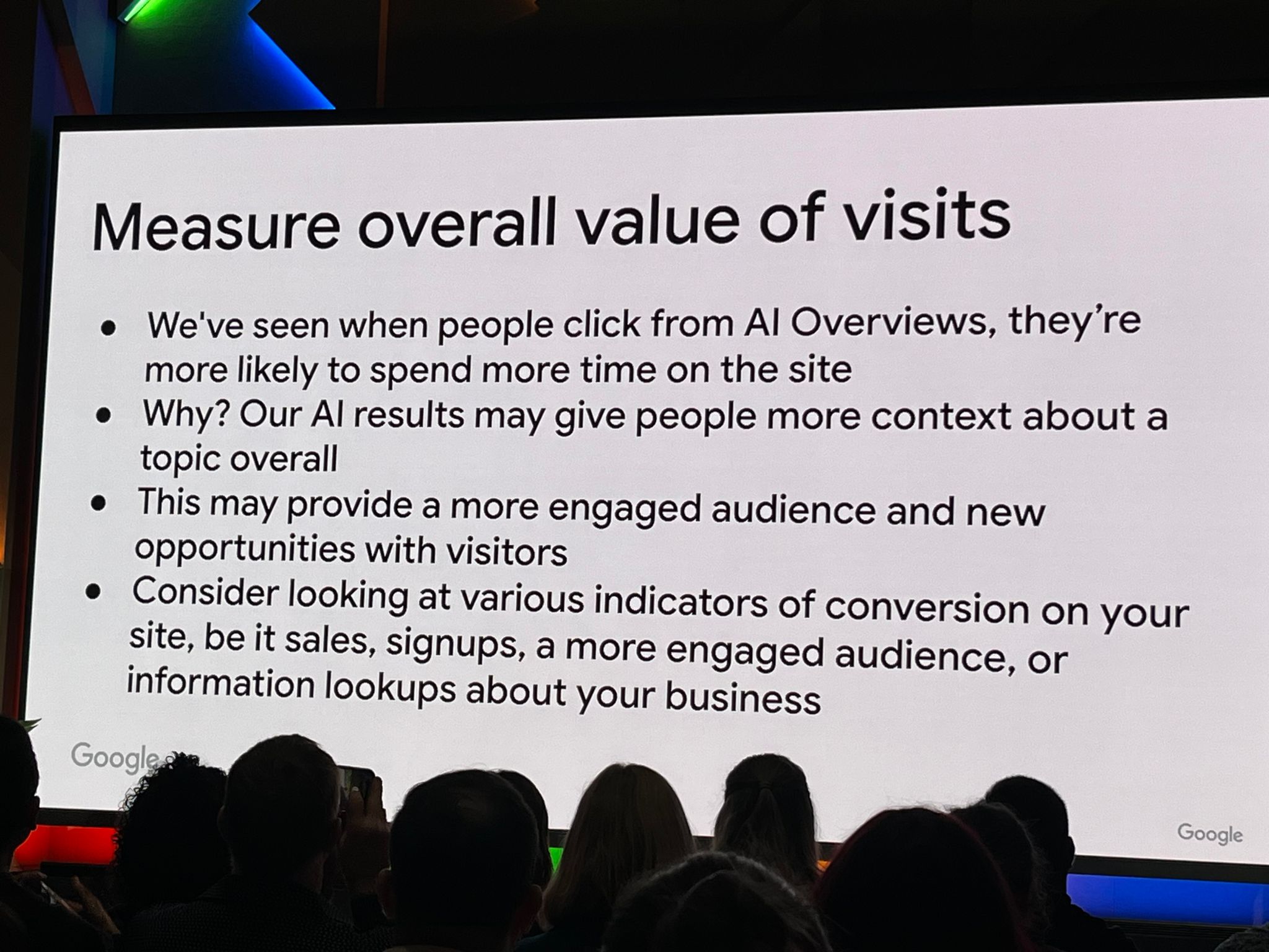 Focus on User Value